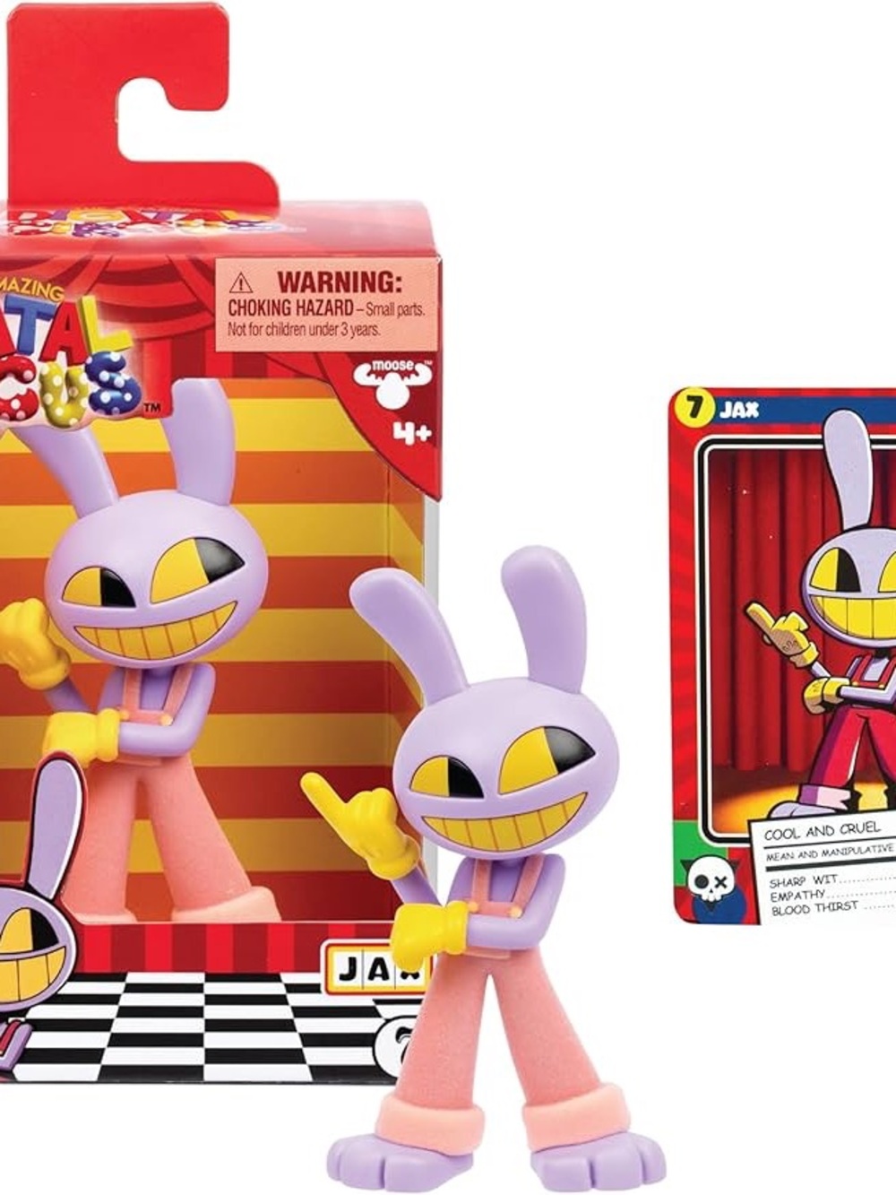 Amazing Antics Jax Purple & Pink Figure by Toys